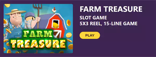 Farm Treasure Game on Fortunecoins