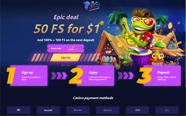 Aloha King Elvis bonus code