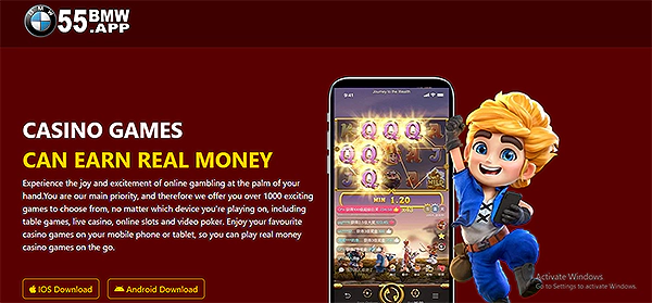 55bmw Casino App